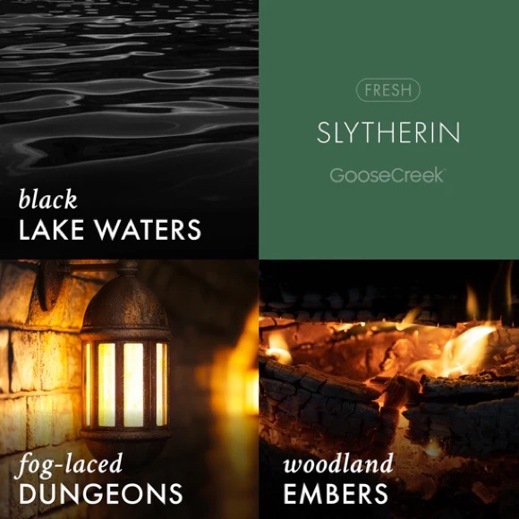 Goose Creek Harry Potter Slytherin Candle NEW! - Picture 4 of 6